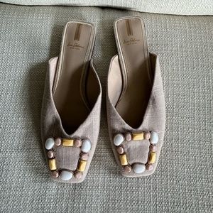 SAM EDELMAN FLATS EMBELLISHED RHINESTONES SIZE 9.5